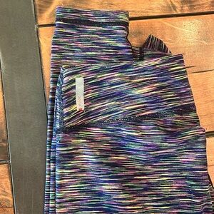 Zella multicolor leggings size Small